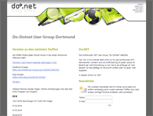 Tablet Screenshot of do-dotnet.de